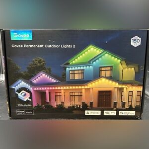 Govee Permanent Outdoor Lights 2 - Multicolor 150 FT Brand New